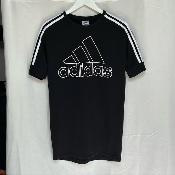 Adidas T Shirt Boys Size L/14 📏 P2P 18” - Picture 2 of 9
